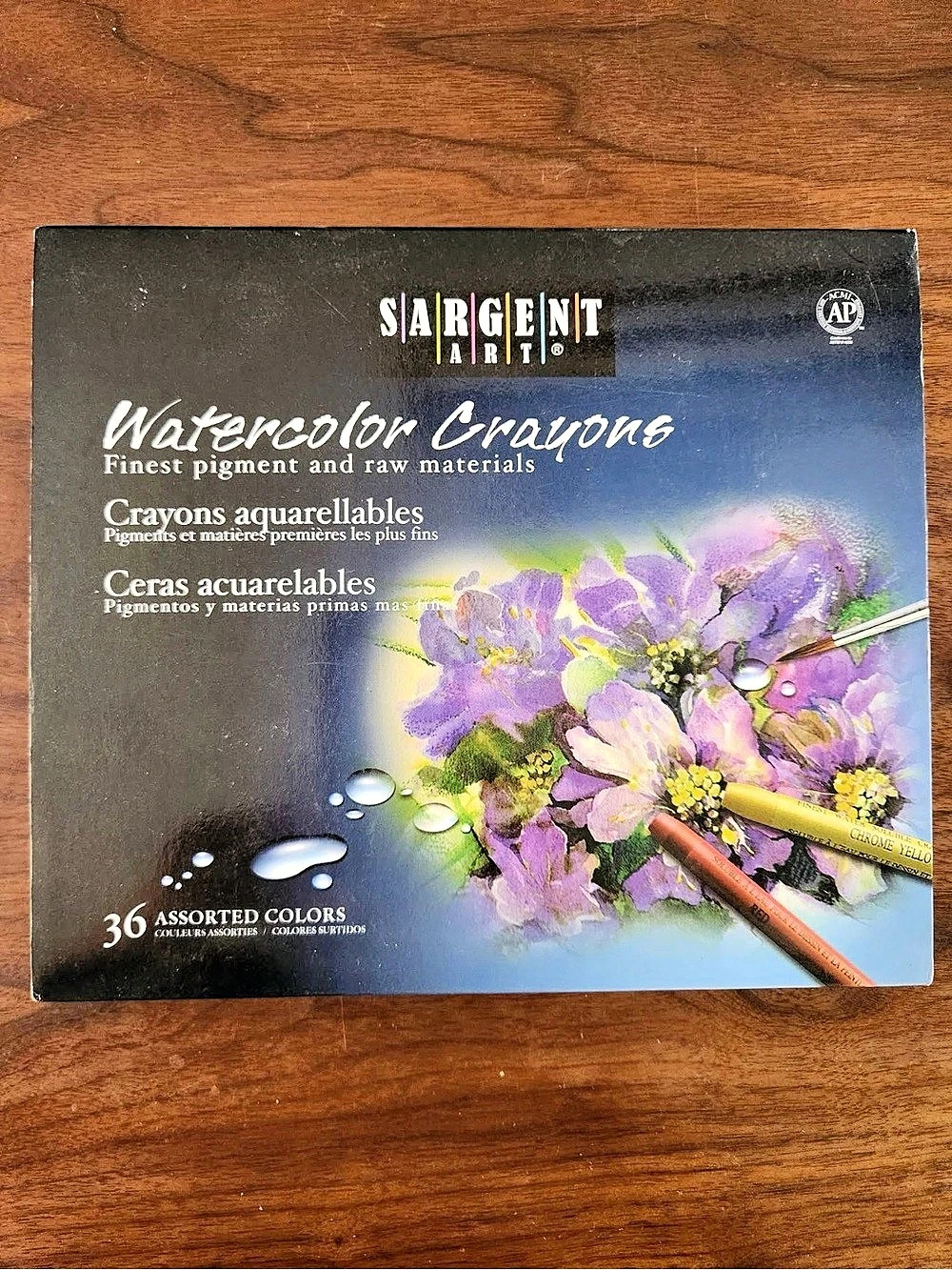 Sargent Art Watercolor Crayons 36 Assorted Colors